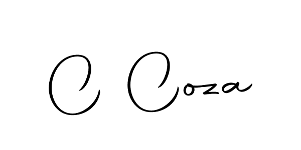 Create a beautiful signature design for name C Coza. With this signature (Autography-DOLnW) fonts, you can make a handwritten signature for free. C Coza signature style 10 images and pictures png