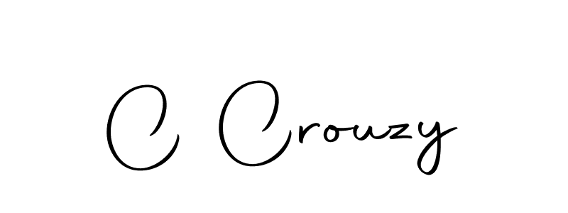 Make a beautiful signature design for name C Crouzy. With this signature (Autography-DOLnW) style, you can create a handwritten signature for free. C Crouzy signature style 10 images and pictures png