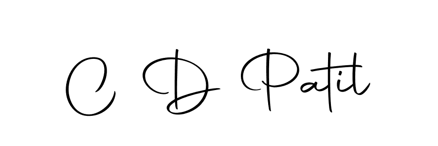 Make a beautiful signature design for name C D Patil. With this signature (Autography-DOLnW) style, you can create a handwritten signature for free. C D Patil signature style 10 images and pictures png