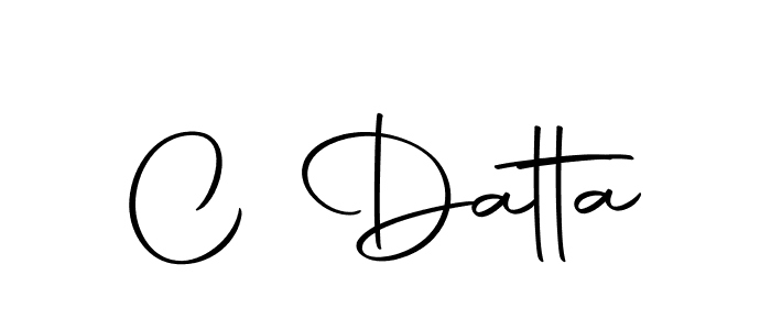 Make a beautiful signature design for name C Datta. With this signature (Autography-DOLnW) style, you can create a handwritten signature for free. C Datta signature style 10 images and pictures png