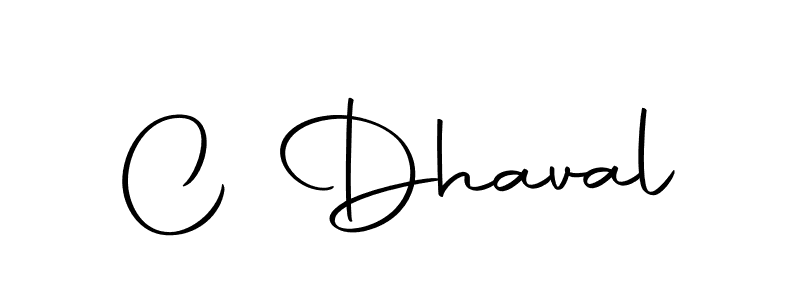 Make a beautiful signature design for name C Dhaval. Use this online signature maker to create a handwritten signature for free. C Dhaval signature style 10 images and pictures png