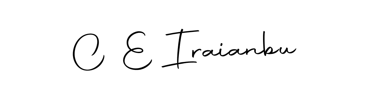 You can use this online signature creator to create a handwritten signature for the name C E Iraianbu. This is the best online autograph maker. C E Iraianbu signature style 10 images and pictures png