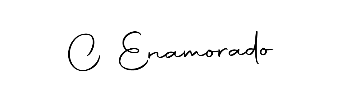 How to make C Enamorado name signature. Use Autography-DOLnW style for creating short signs online. This is the latest handwritten sign. C Enamorado signature style 10 images and pictures png