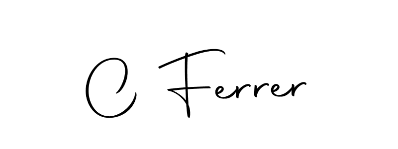 Make a beautiful signature design for name C Ferrer. With this signature (Autography-DOLnW) style, you can create a handwritten signature for free. C Ferrer signature style 10 images and pictures png