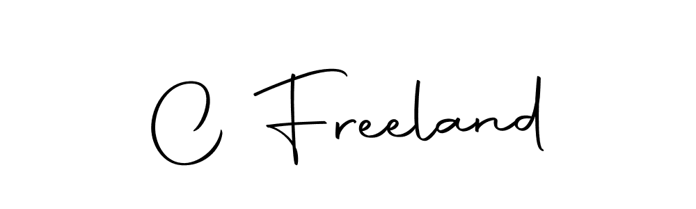 How to Draw C Freeland signature style? Autography-DOLnW is a latest design signature styles for name C Freeland. C Freeland signature style 10 images and pictures png