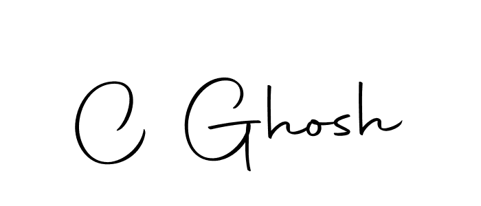 Create a beautiful signature design for name C Ghosh. With this signature (Autography-DOLnW) fonts, you can make a handwritten signature for free. C Ghosh signature style 10 images and pictures png