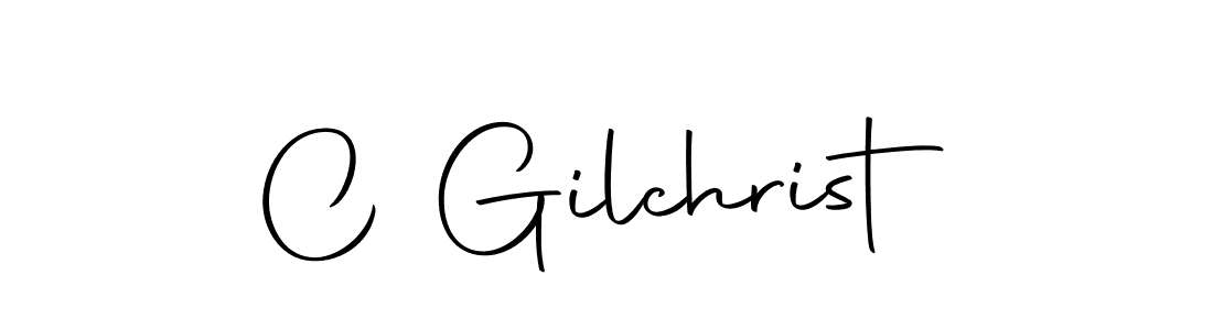 How to make C Gilchrist signature? Autography-DOLnW is a professional autograph style. Create handwritten signature for C Gilchrist name. C Gilchrist signature style 10 images and pictures png