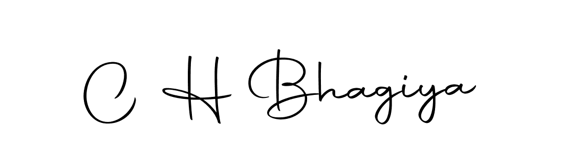 C H Bhagiya stylish signature style. Best Handwritten Sign (Autography-DOLnW) for my name. Handwritten Signature Collection Ideas for my name C H Bhagiya. C H Bhagiya signature style 10 images and pictures png