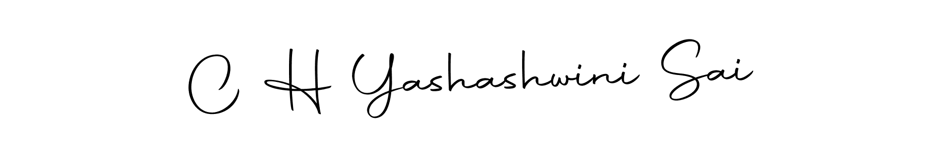 Make a short C H Yashashwini Sai signature style. Manage your documents anywhere anytime using Autography-DOLnW. Create and add eSignatures, submit forms, share and send files easily. C H Yashashwini Sai signature style 10 images and pictures png
