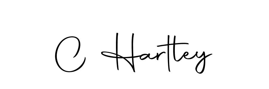 You should practise on your own different ways (Autography-DOLnW) to write your name (C Hartley) in signature. don't let someone else do it for you. C Hartley signature style 10 images and pictures png