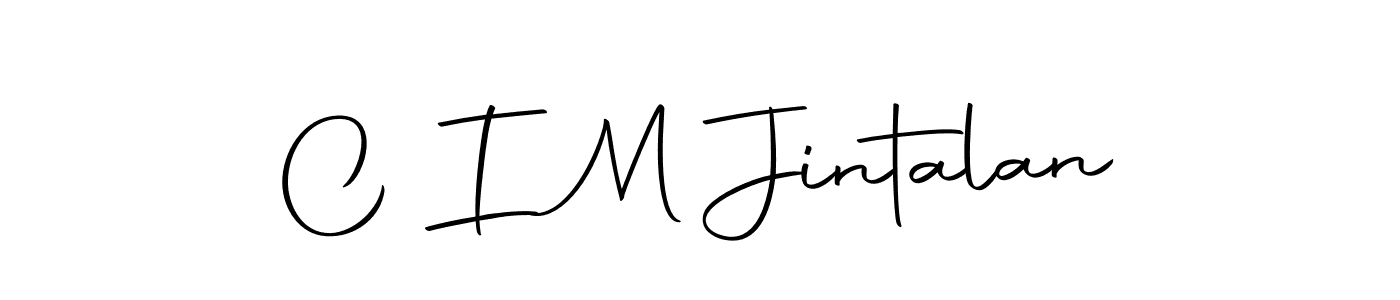 How to make C I M Jintalan signature? Autography-DOLnW is a professional autograph style. Create handwritten signature for C I M Jintalan name. C I M Jintalan signature style 10 images and pictures png