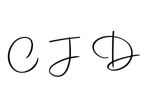 How to make C J D signature? Autography-DOLnW is a professional autograph style. Create handwritten signature for C J D name. C J D signature style 10 images and pictures png