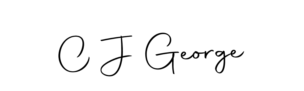 Design your own signature with our free online signature maker. With this signature software, you can create a handwritten (Autography-DOLnW) signature for name C J George. C J George signature style 10 images and pictures png