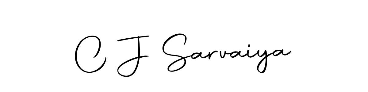 Also You can easily find your signature by using the search form. We will create C J Sarvaiya name handwritten signature images for you free of cost using Autography-DOLnW sign style. C J Sarvaiya signature style 10 images and pictures png