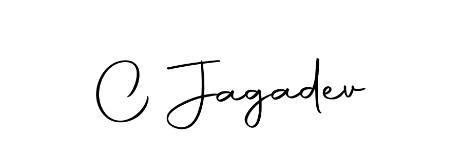 Make a beautiful signature design for name C Jagadev. Use this online signature maker to create a handwritten signature for free. C Jagadev signature style 10 images and pictures png