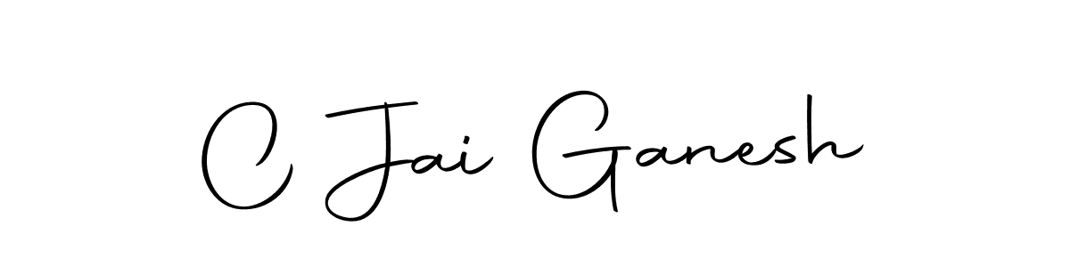 Similarly Autography-DOLnW is the best handwritten signature design. Signature creator online .You can use it as an online autograph creator for name C Jai Ganesh. C Jai Ganesh signature style 10 images and pictures png