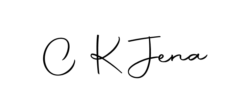 C K Jena stylish signature style. Best Handwritten Sign (Autography-DOLnW) for my name. Handwritten Signature Collection Ideas for my name C K Jena. C K Jena signature style 10 images and pictures png