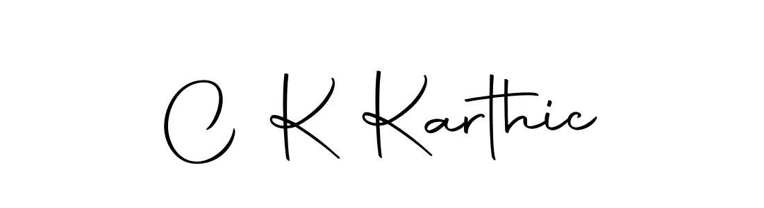 Use a signature maker to create a handwritten signature online. With this signature software, you can design (Autography-DOLnW) your own signature for name C K Karthic. C K Karthic signature style 10 images and pictures png