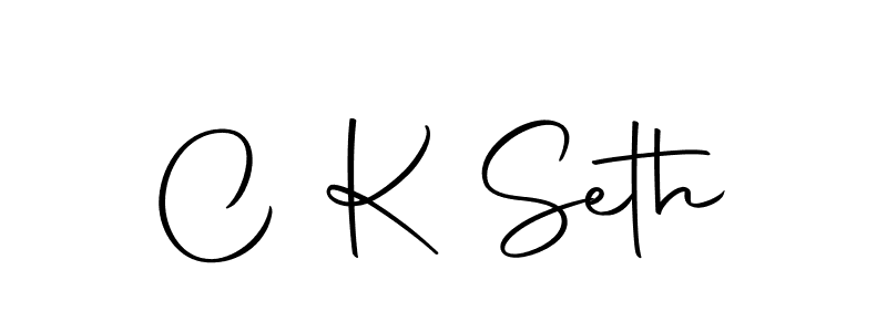 Here are the top 10 professional signature styles for the name C K Seth. These are the best autograph styles you can use for your name. C K Seth signature style 10 images and pictures png