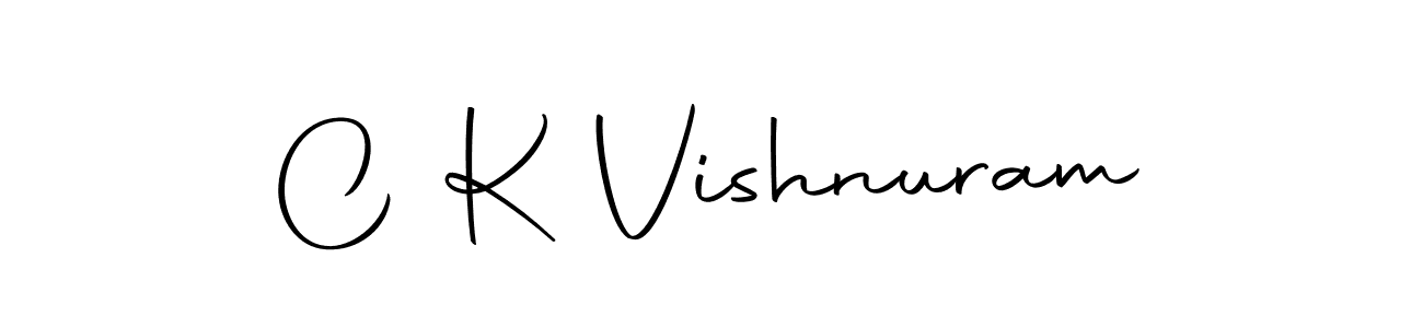 C K Vishnuram stylish signature style. Best Handwritten Sign (Autography-DOLnW) for my name. Handwritten Signature Collection Ideas for my name C K Vishnuram. C K Vishnuram signature style 10 images and pictures png