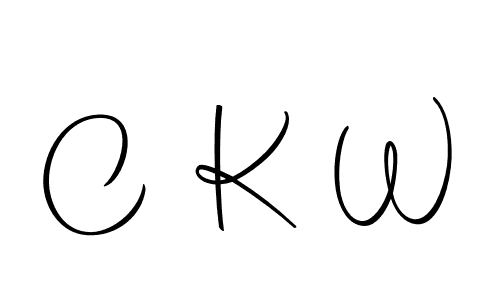 You can use this online signature creator to create a handwritten signature for the name C K W. This is the best online autograph maker. C K W signature style 10 images and pictures png