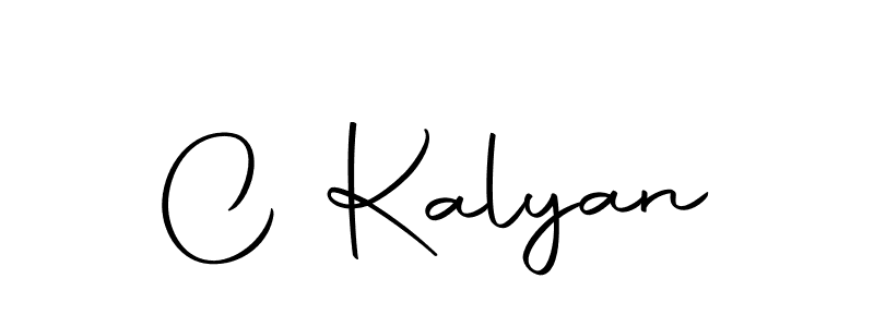 Use a signature maker to create a handwritten signature online. With this signature software, you can design (Autography-DOLnW) your own signature for name C Kalyan. C Kalyan signature style 10 images and pictures png
