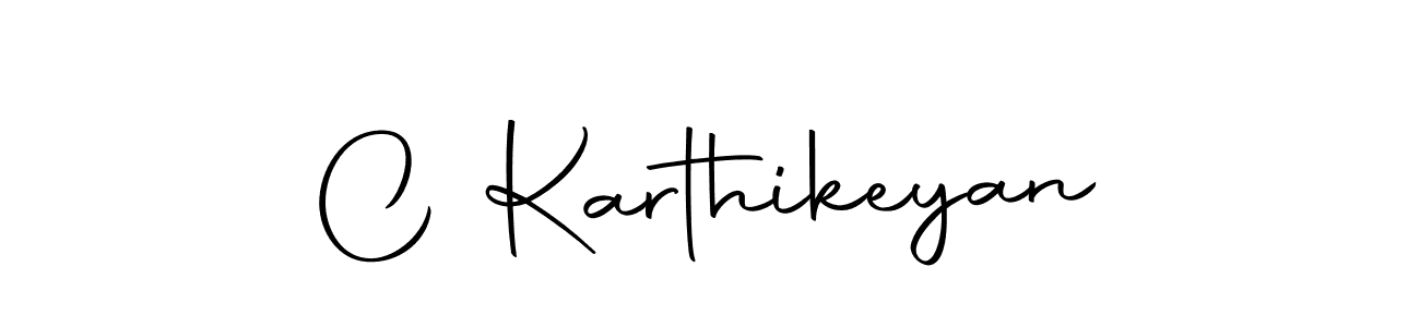 You can use this online signature creator to create a handwritten signature for the name C Karthikeyan. This is the best online autograph maker. C Karthikeyan signature style 10 images and pictures png