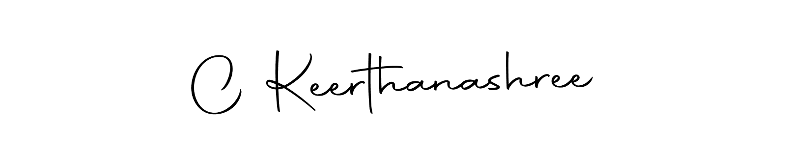 Make a short C Keerthanashree signature style. Manage your documents anywhere anytime using Autography-DOLnW. Create and add eSignatures, submit forms, share and send files easily. C Keerthanashree signature style 10 images and pictures png