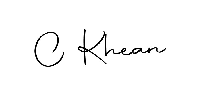 This is the best signature style for the C Khean name. Also you like these signature font (Autography-DOLnW). Mix name signature. C Khean signature style 10 images and pictures png