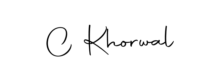 if you are searching for the best signature style for your name C Khorwal. so please give up your signature search. here we have designed multiple signature styles  using Autography-DOLnW. C Khorwal signature style 10 images and pictures png