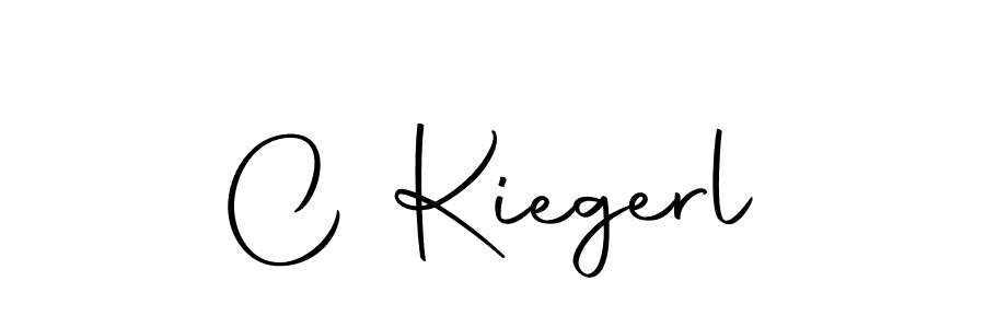 Create a beautiful signature design for name C Kiegerl. With this signature (Autography-DOLnW) fonts, you can make a handwritten signature for free. C Kiegerl signature style 10 images and pictures png