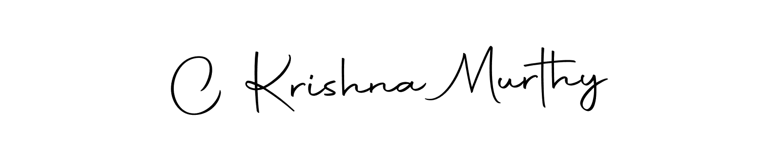 This is the best signature style for the C Krishna Murthy name. Also you like these signature font (Autography-DOLnW). Mix name signature. C Krishna Murthy signature style 10 images and pictures png