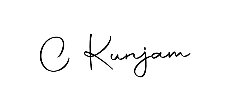 if you are searching for the best signature style for your name C Kunjam. so please give up your signature search. here we have designed multiple signature styles  using Autography-DOLnW. C Kunjam signature style 10 images and pictures png