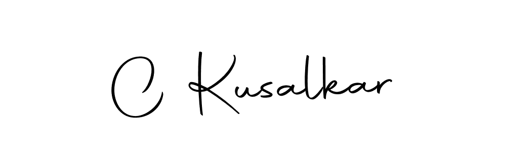 Here are the top 10 professional signature styles for the name C Kusalkar. These are the best autograph styles you can use for your name. C Kusalkar signature style 10 images and pictures png