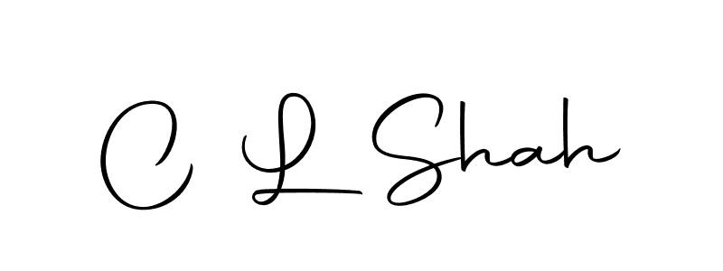 How to make C L Shah signature? Autography-DOLnW is a professional autograph style. Create handwritten signature for C L Shah name. C L Shah signature style 10 images and pictures png