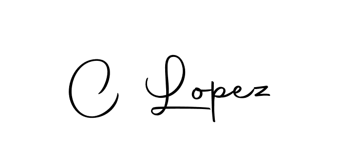 How to make C Lopez signature? Autography-DOLnW is a professional autograph style. Create handwritten signature for C Lopez name. C Lopez signature style 10 images and pictures png