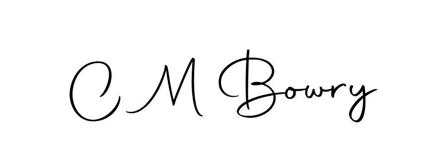 Autography-DOLnW is a professional signature style that is perfect for those who want to add a touch of class to their signature. It is also a great choice for those who want to make their signature more unique. Get C M Bowry name to fancy signature for free. C M Bowry signature style 10 images and pictures png