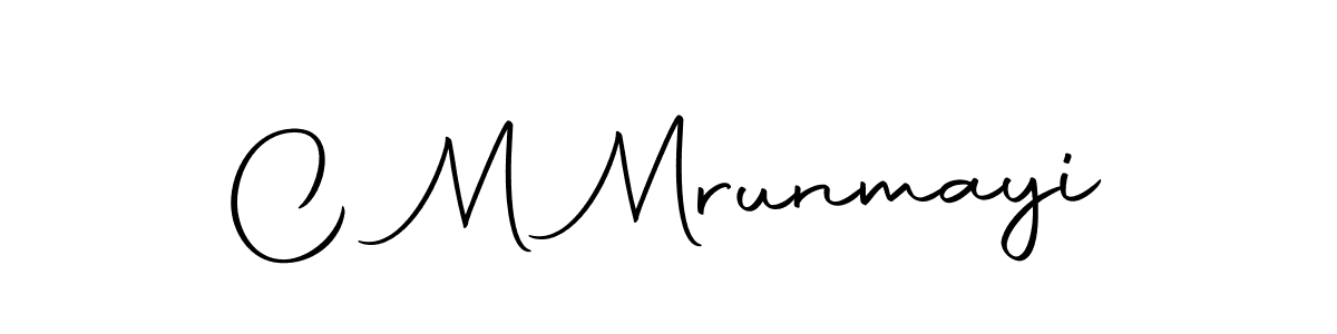 Make a short C M Mrunmayi signature style. Manage your documents anywhere anytime using Autography-DOLnW. Create and add eSignatures, submit forms, share and send files easily. C M Mrunmayi signature style 10 images and pictures png