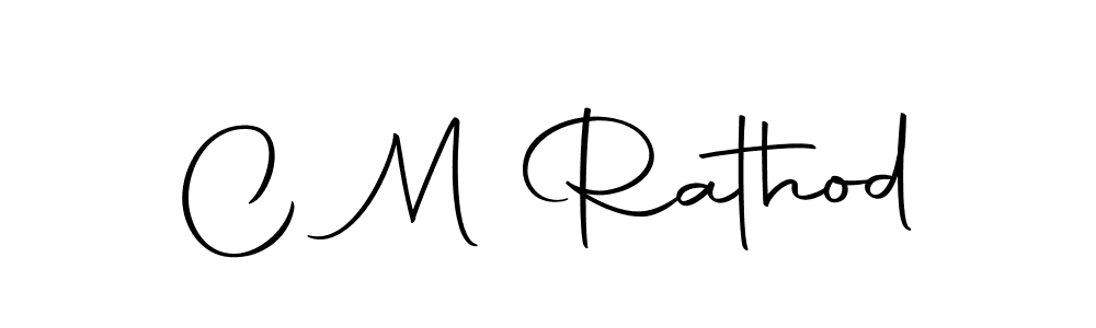 Make a beautiful signature design for name C M Rathod. Use this online signature maker to create a handwritten signature for free. C M Rathod signature style 10 images and pictures png