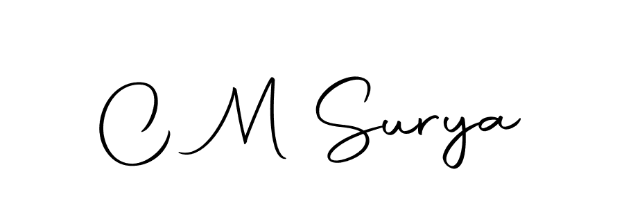 Once you've used our free online signature maker to create your best signature Autography-DOLnW style, it's time to enjoy all of the benefits that C M Surya name signing documents. C M Surya signature style 10 images and pictures png