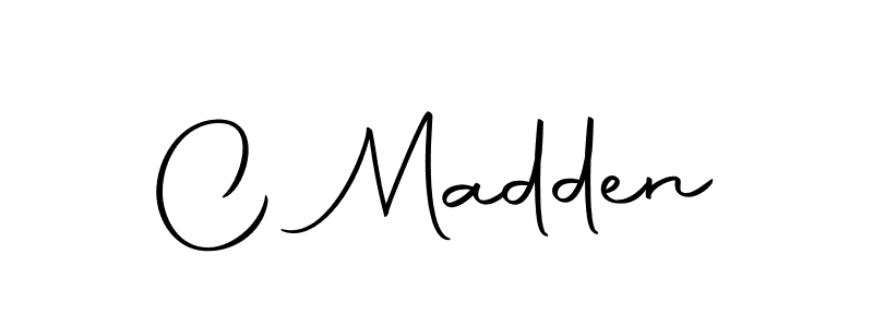 You should practise on your own different ways (Autography-DOLnW) to write your name (C Madden) in signature. don't let someone else do it for you. C Madden signature style 10 images and pictures png