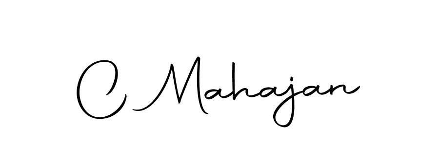 Make a beautiful signature design for name C Mahajan. Use this online signature maker to create a handwritten signature for free. C Mahajan signature style 10 images and pictures png