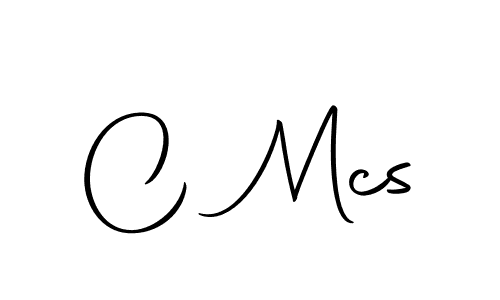 C Mcs stylish signature style. Best Handwritten Sign (Autography-DOLnW) for my name. Handwritten Signature Collection Ideas for my name C Mcs. C Mcs signature style 10 images and pictures png