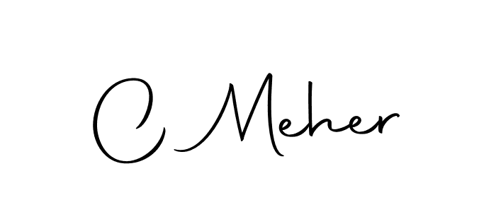 Also we have C Meher name is the best signature style. Create professional handwritten signature collection using Autography-DOLnW autograph style. C Meher signature style 10 images and pictures png