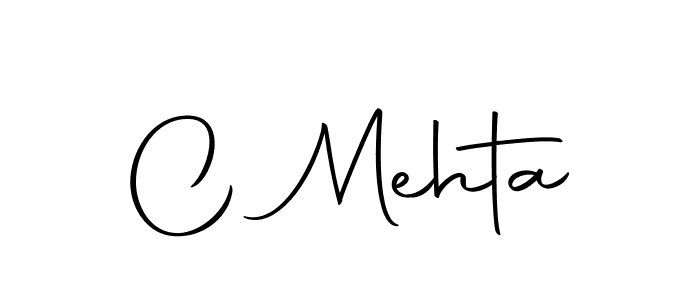 Also we have C Mehta name is the best signature style. Create professional handwritten signature collection using Autography-DOLnW autograph style. C Mehta signature style 10 images and pictures png