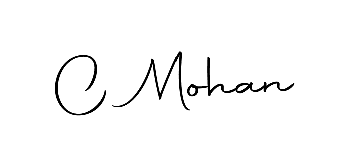 Here are the top 10 professional signature styles for the name C Mohan. These are the best autograph styles you can use for your name. C Mohan signature style 10 images and pictures png