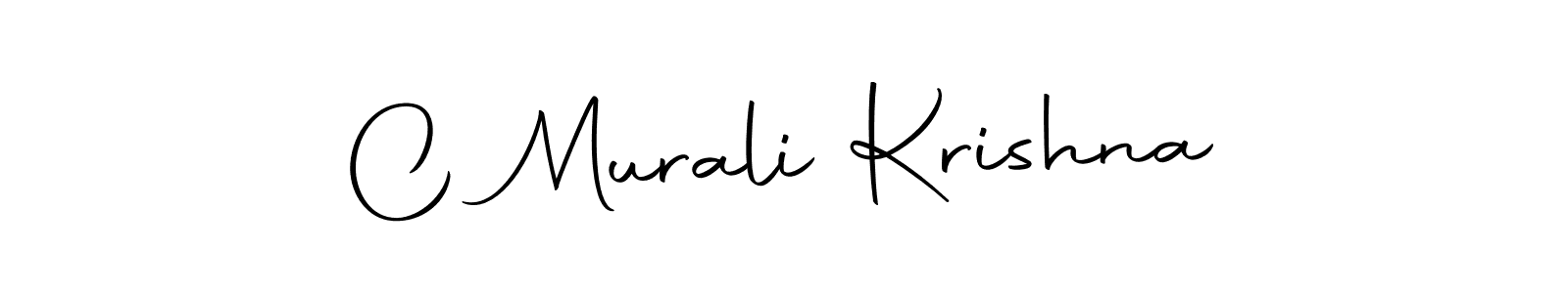 Make a beautiful signature design for name C Murali Krishna. Use this online signature maker to create a handwritten signature for free. C Murali Krishna signature style 10 images and pictures png