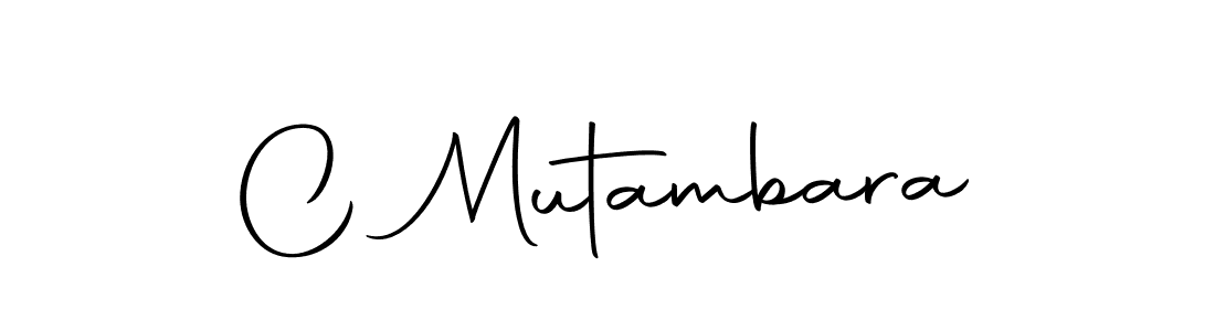 Make a short C Mutambara signature style. Manage your documents anywhere anytime using Autography-DOLnW. Create and add eSignatures, submit forms, share and send files easily. C Mutambara signature style 10 images and pictures png