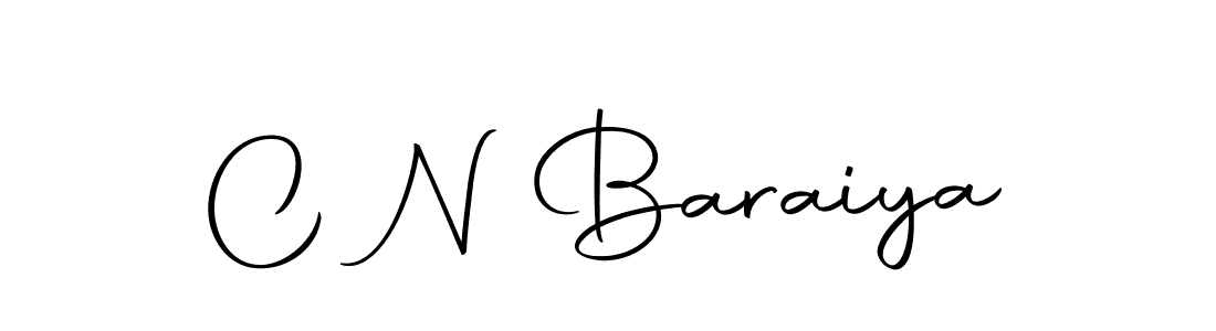 Create a beautiful signature design for name C N Baraiya. With this signature (Autography-DOLnW) fonts, you can make a handwritten signature for free. C N Baraiya signature style 10 images and pictures png