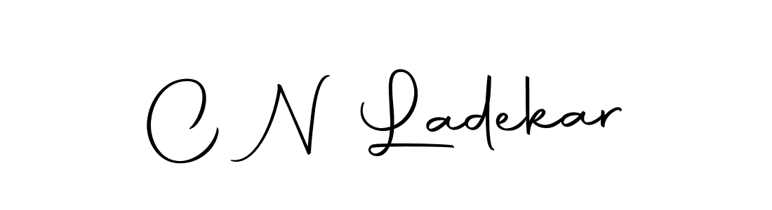 Make a beautiful signature design for name C N Ladekar. With this signature (Autography-DOLnW) style, you can create a handwritten signature for free. C N Ladekar signature style 10 images and pictures png